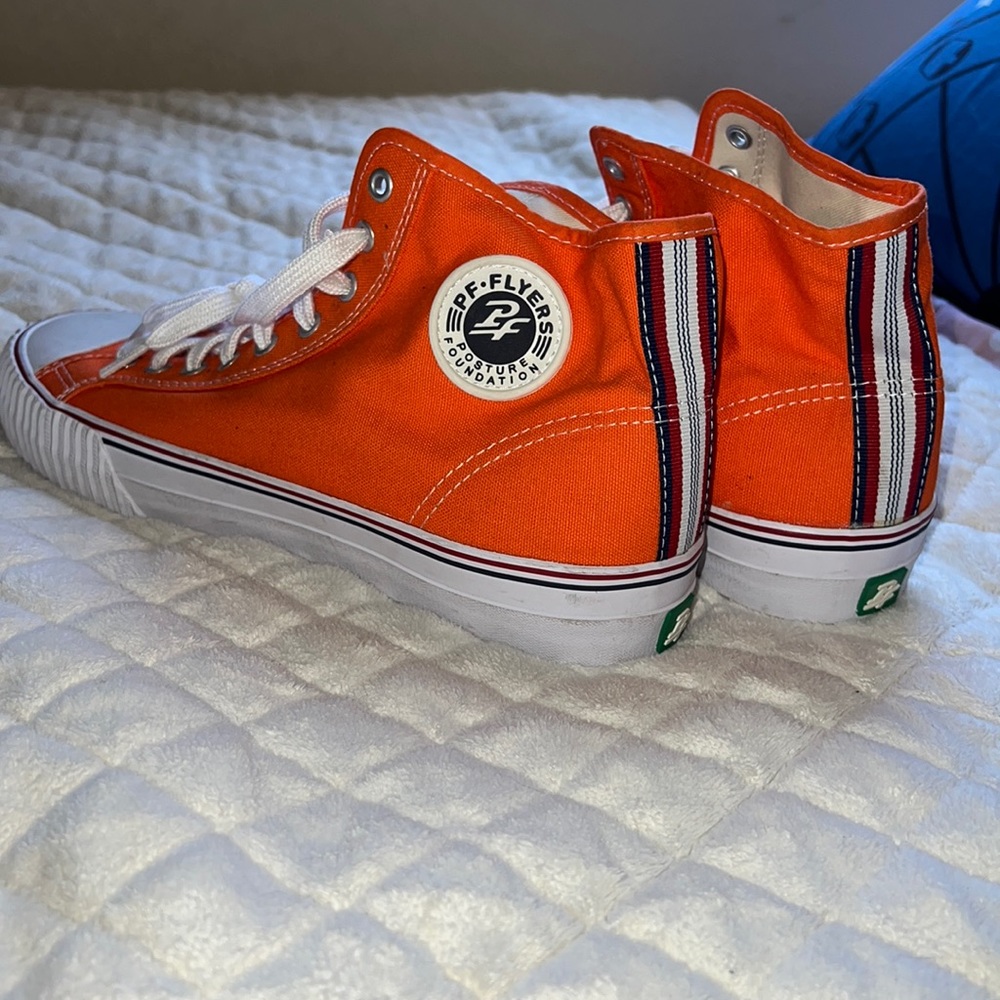 Orange High-top PF Flyers
